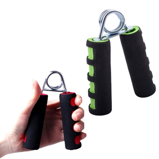 8 PCS Home Fitness Finger Exercise Spring Type A Grip With Foam Handle(Black Green)