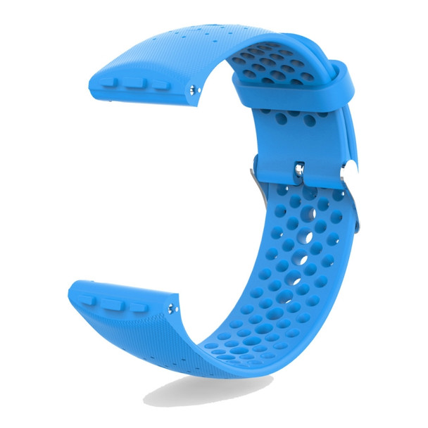 For POLAR Vantage M Silicone Watch Strap(Blue)