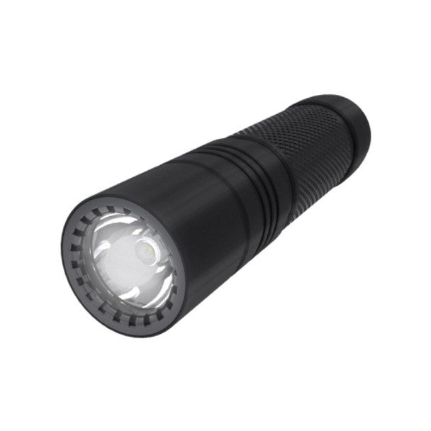 BG-3203 Portable T6 Aluminum Alloy Glare Flashlight(Black)