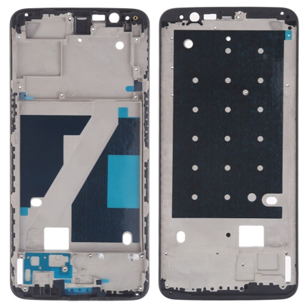 Front Housing LCD Frame Bezel Plate for OnePlus 5T (Black)