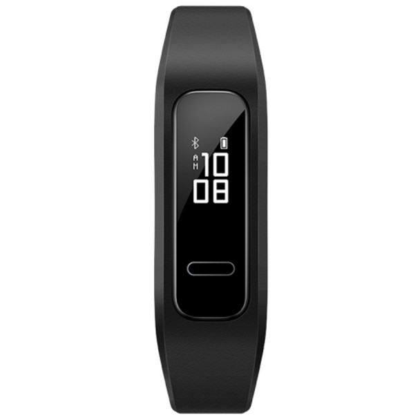 Original Huawei Band 3e Smart Bracelet, PMOLED Screen, Dual Wear Modes, 5ATM Waterproof, Support Running Posture Monitoring / Sleep Monitor / Sedentary Reminder / Message Reminder (Obsidian Black)