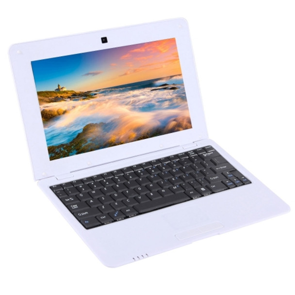 10.1 inch Netbook PC, 1GB+8GB, TDD-10.1 Android 5.1 Allwinner A33 Quad Core 1.6GHz, BT, WiFi, SD, RJ45(White)