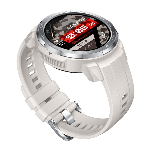 HUAWEI Honor GS Pro Sport Fitness Tracker Smart Watch, 1.39 inch Screen Kirin A1 Chip, Support Bluetooth Call, GPS, Heart Rate /Sleep / Blood Oxygen Monitoring(White)