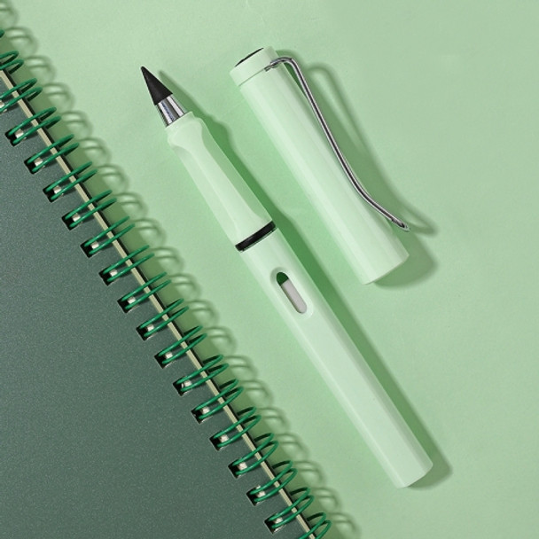 5 PCS No Ink No Need To Sharpen Drawing Sketch Pen Not Easy To Break Erasable HB Writing Pencil(Makaron Green)