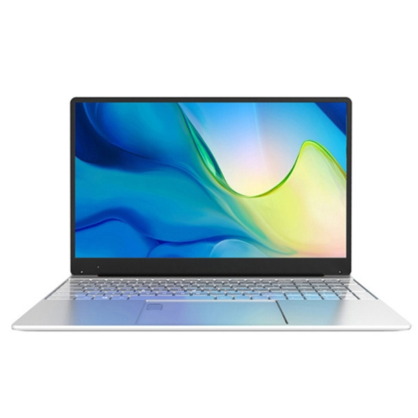 CENAVA F158G Notebook, 15.6 inch, 16GB+256GB, Fingerprint Unlock, Windows 10 Intel Celeron J4125 Quad Core 2.0-2.5GHz, Support TF Card & Bluetooth & WiFi & HDMI, US Plug(Silver)