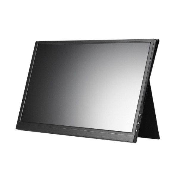 XR-1560A 15.6 inch 1920x1080P Portable Monitor Expansion Display Screen, Support Type-C / HDMI Input, US Plug(Black)