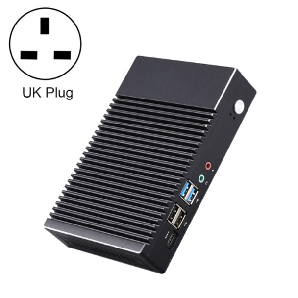 K1 Windows 10 and Linux System Mini PC, AMD A6-1450 Quad-core 4 Threads 1.0-1.4GHz, RAM: 8GB, ROM: 128GB SSD, UK Plug