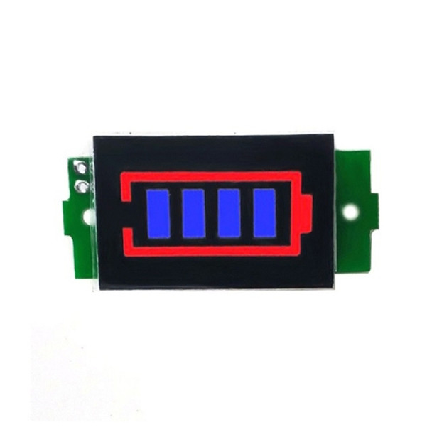 Lithium Battery Fuel Gauge Display Module(Blue)