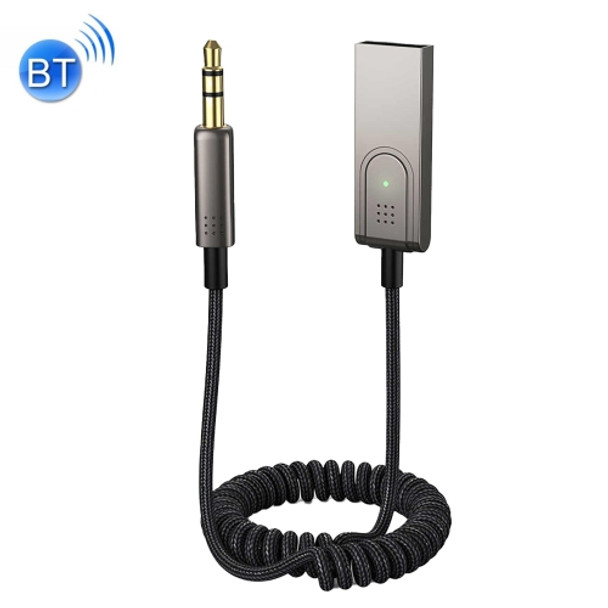 BY301 AUX Car Bluetooth 5.0 Receiver Mobile Call Bluetooth Adapter