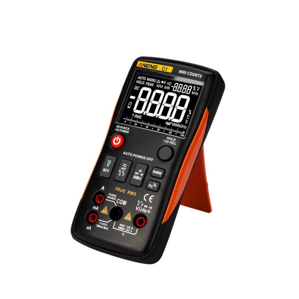 ANENG AN-Q1 Automatic High-Precision Intelligent Digital Multimeter, Specification: Standard(Orange)