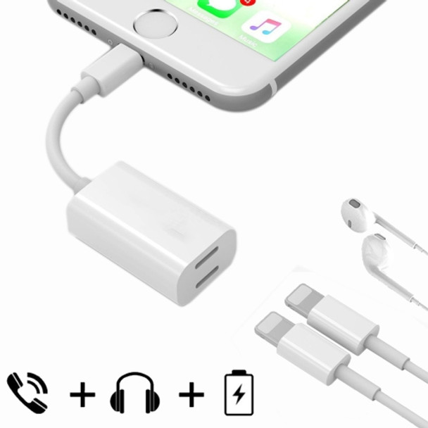 8 Pin Male to 8 Pin Female Sync Data / Charger & 8 Pin Female Audio Adapter, Support iOS 10.3.1 or Above Mobile Phones, For iPhone XR / iPhone XS MAX / iPhone X & XS / iPhone 8 & 8 Plus / iPhone 7 & 7 Plus / iPhone 6 & 6s & 6 Plus & 6s Plus / iPad