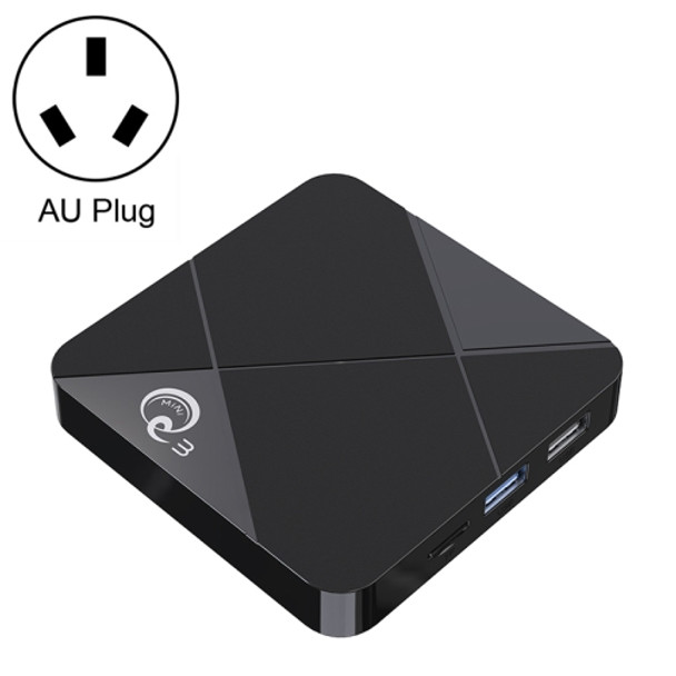 Q3 4K HD Smart TV Box, Android 7.1, Amlogic S905L Quad Core, 1GB+8GB, AU Plug