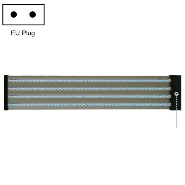 LED Growth Lamp Full Spectrum Plant Light Tube, Style: Large Four Rows 50cm(EU Plug)