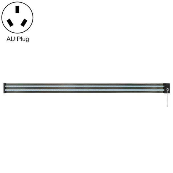 LED Growth Lamp Full Spectrum Plant Light Tube, Style: Small Double Row 100cm(AU Plug)