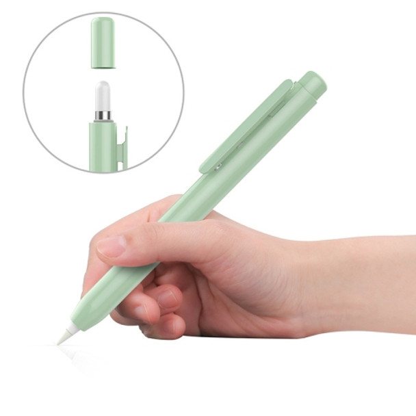 Automatic Retractable Stylus Pen Case For Apple Pencil 1(Grass Green)