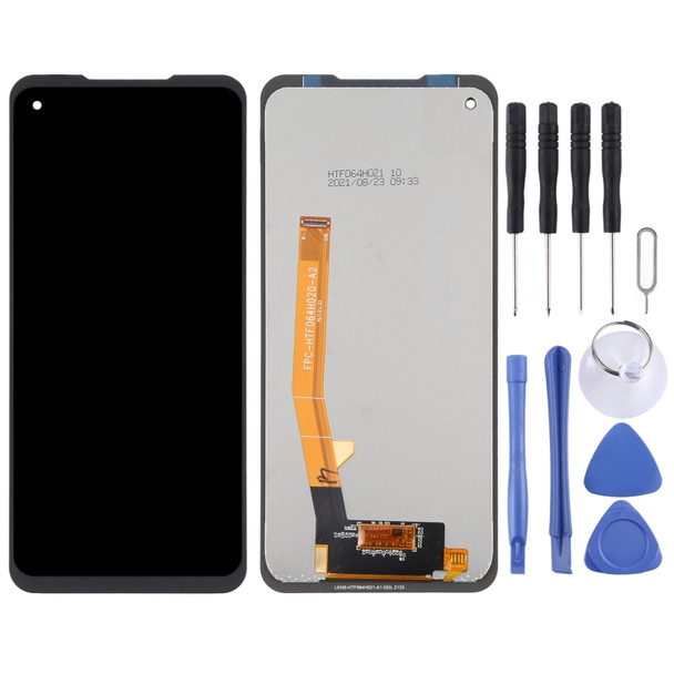 LCD Screen and Digitizer Full Assembly for Doogee S97 Pro(Black)