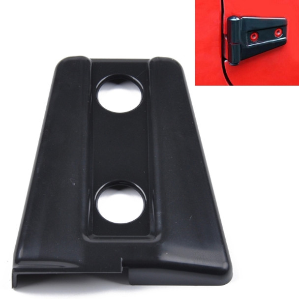 8 PCS Automotive ABS Side Door Hinge Protector Cover Trim for Jeep Wrangler JK 4 Door 2007-2017