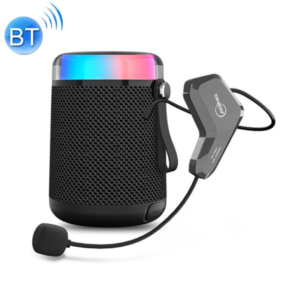 ASiNG ME8 Bluetooth Speaker Head-mounted Wireless Microphone Fitness Amplifier (Black)