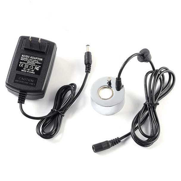 Fountain Fish Tank Ultrasonic Portable Atomizer, US Plug, Type:Electronic without Lamp Metal