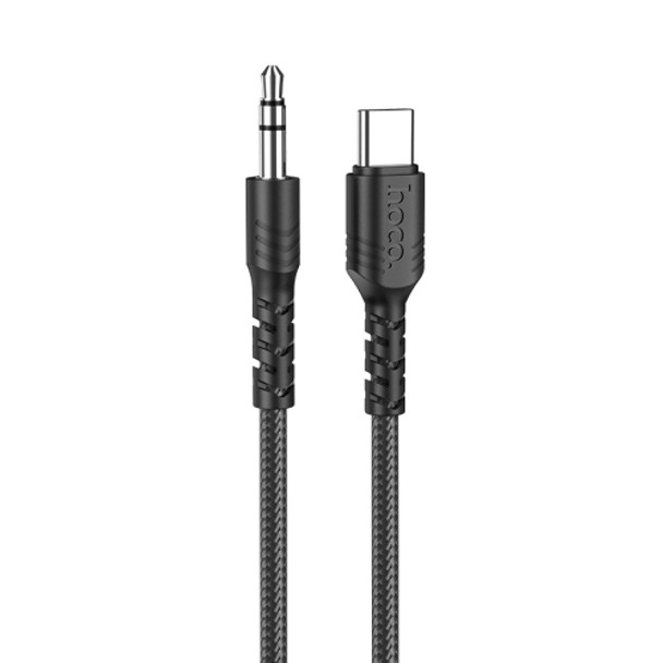 hoco UPA17 Type-C / USB-C Digital Audio Conversion Cable, Length: 1m(Black)