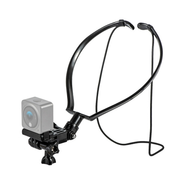 For DJI Action 2 / Action STARTRC 1110275 Neck-hanging Bracket Shooting Equipment(Black)