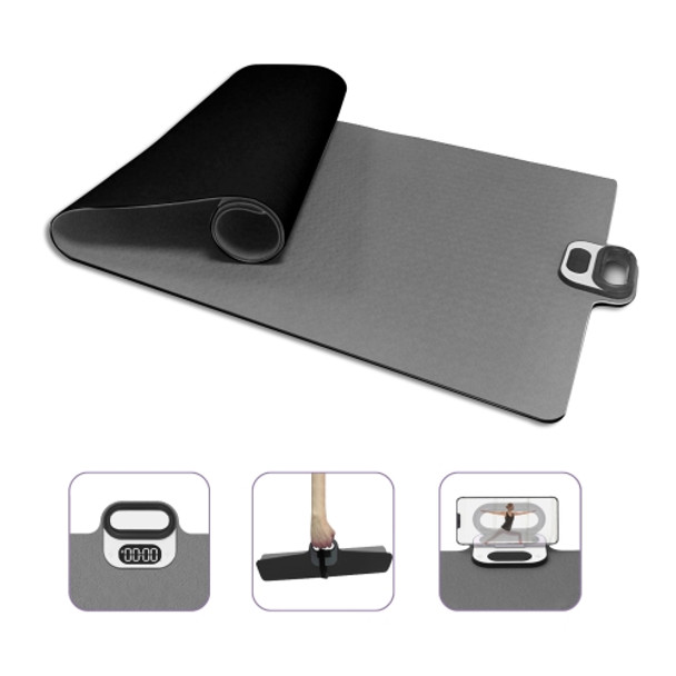 VH YOGA-001 Multifunctional Foldable Yoga Mat(Grey Black)