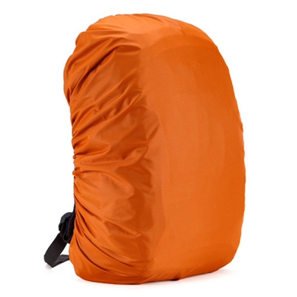 70L Adjustable Waterproof Dustproof Backpack  Rain Cover Portable Ultralight Protective Cover(Orange)