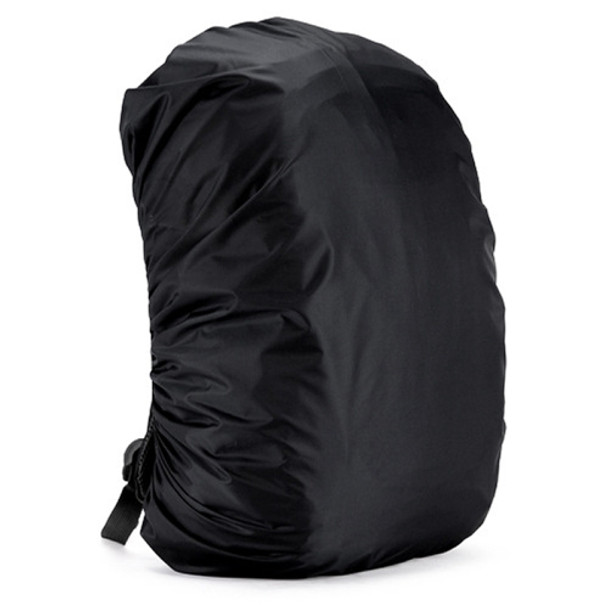 70L Adjustable Waterproof Dustproof Backpack  Rain Cover Portable Ultralight Protective Cover(Black)