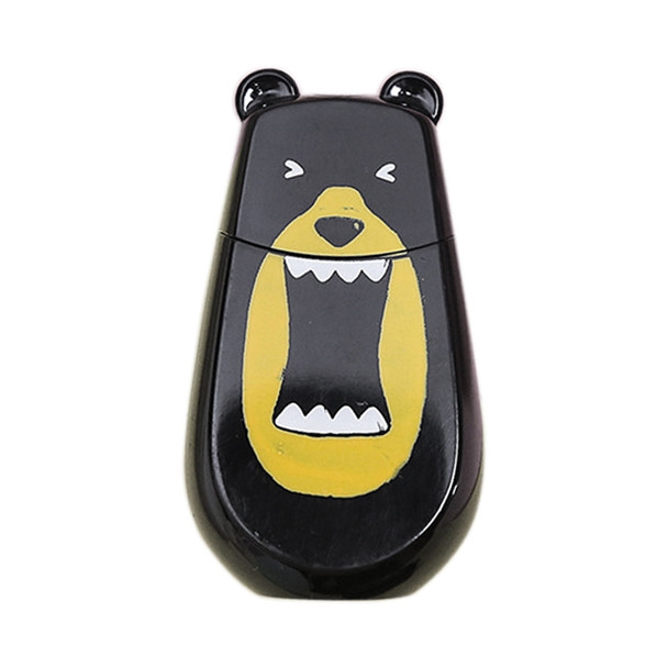 Bear Shape Correction Tape Cute Portable Learning Tools Student Stationery(Black)