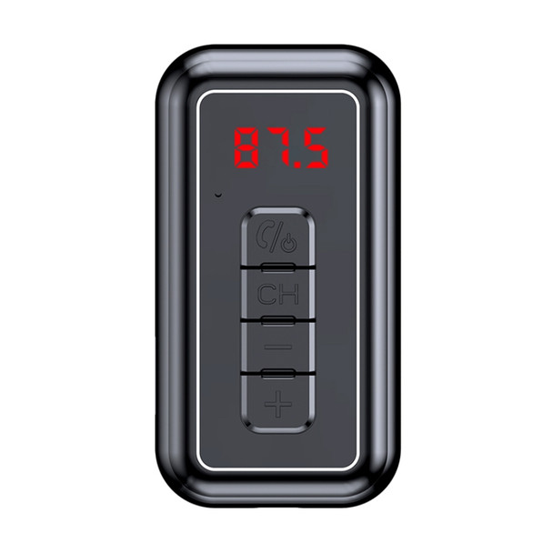 Y4 2 in 1 Car FM Modulator Radio Transmitter 3.1A USB Car Charger Wireless Car Kit Audio Aux MP3