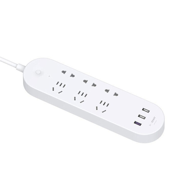 Huawei Chint Sunrise 5-1233WU Smart Fast Charging Socket 22.5W 3USB Power Extension Cord Board(White)