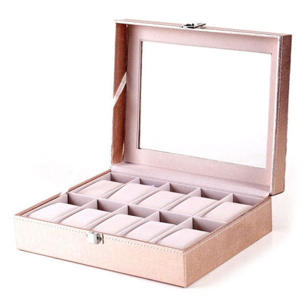 Binding Paper Watch Box Jewelry Storage Display Box,Style: 10 Watch Positions