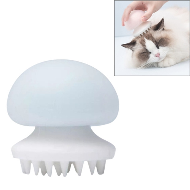 Original Xiaomi Youpin FURRYTAIL Silicone Jellyfish Pet Massage Comb(Blue)