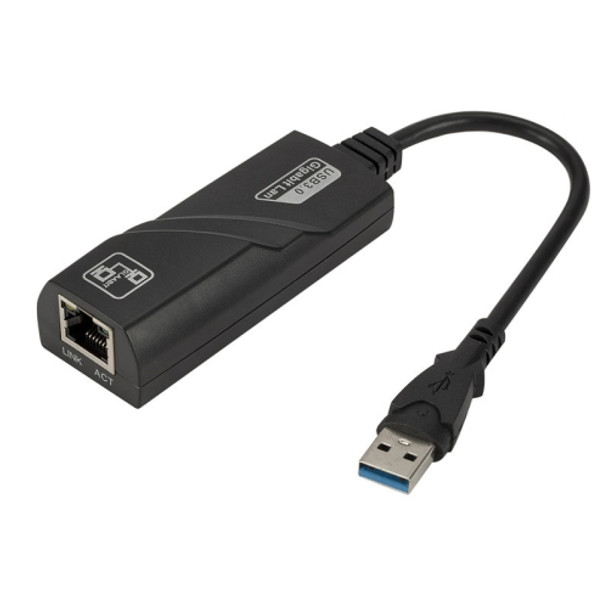 10/100/1000 Mbps RJ45 to USB 3.0 External Gigabit Network Card, Support WIN10