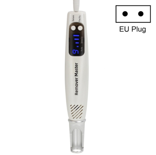 Beemyi Hand-held Mole Picosecond Pen Laser Beauty Equipment, Specification: EU Plug(PM-101 Blue Light)