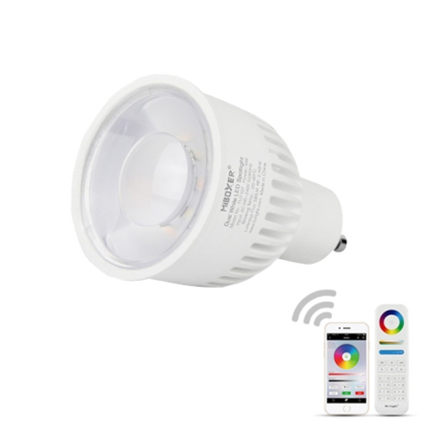 FUT107 GU10 6W Double White CCT LED Bulb Spotlight For Bedroom And Living Room