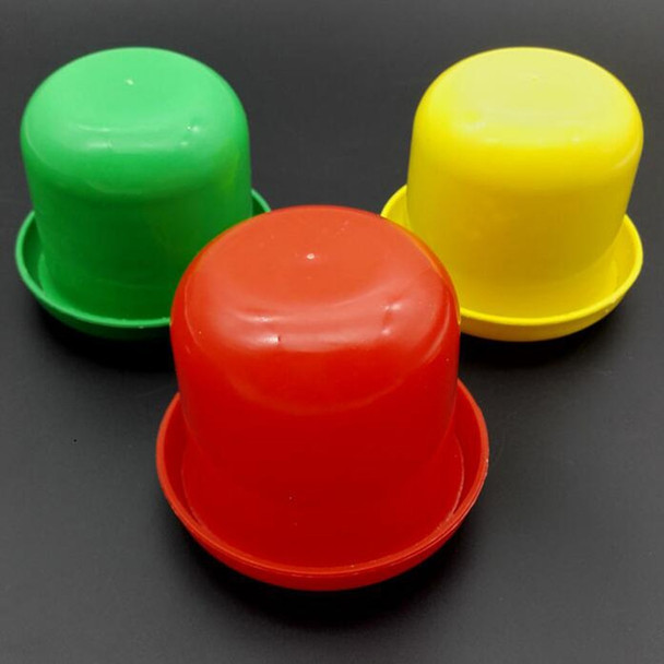 10 PCS Bar Party Chess Game Plastic Shaker(Random Color Dlivery)