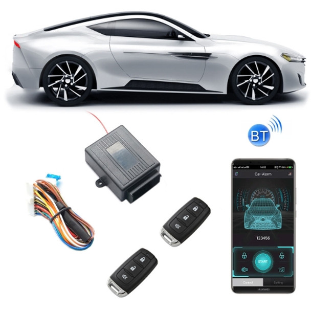 2 Set Car Key-Free Access To The Central Control Lock Mobile Phone APP Control Open And Close The Car Door, Specification: T242