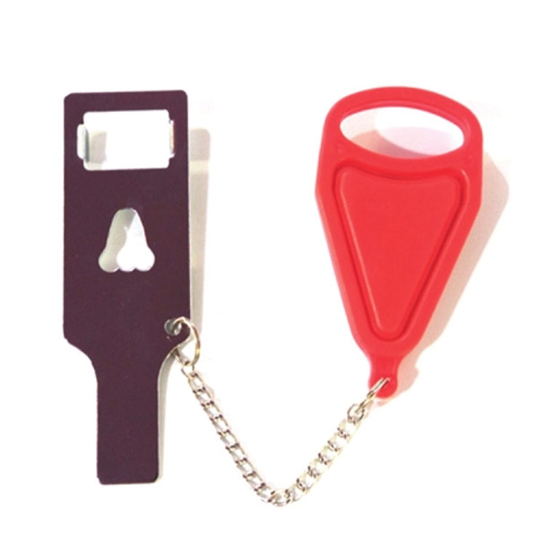 Portable Security Lock Door Lock Anti-theft Lock, Style:Widen Lock