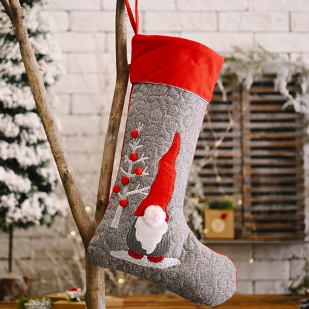 Christmas Decorations Faceless Doll Christmas Socks Gift Bag