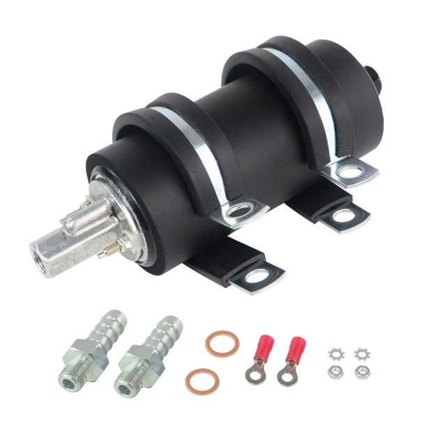Car GSL392 Walbro Fuel Pump Inline High Pressure 255LPH Performance with Kit(Black)