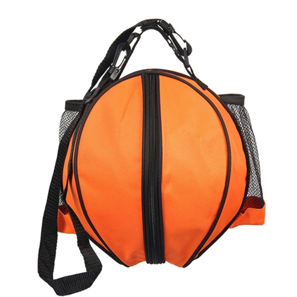 WJ0122 Outdoor Sports One-Shoulder Volleyball Basketball Football Backpack(Orange)