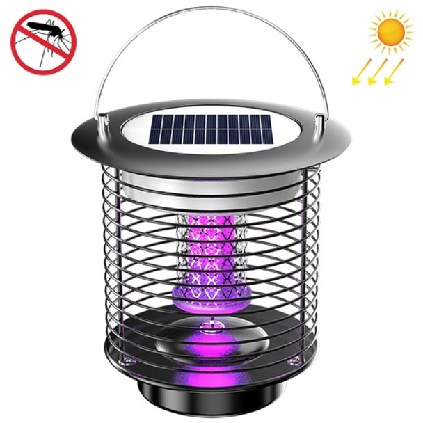 Outdoor Solar Waterproof Mosquito Lamp Mosquito Repellent, Color:TM01 Black