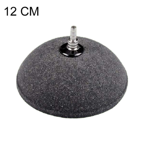 12cm Semicircular Gas Stone Aquarium Oxygen Bubble Stone Gas Plate Oxygenation Head Sand Table Oxygen Disk Gas Stone
