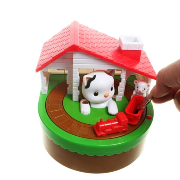 Cartoon Cat and Mouse Electric Piggy Bank Children Toys