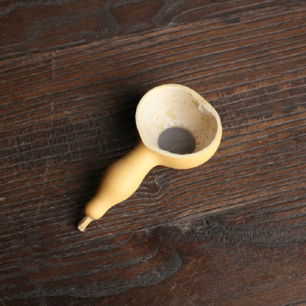 Bamboo Woven Creative Filter Reusable Filter Tea Colander Gadget, Style:Calabash Single Section Tea Leak