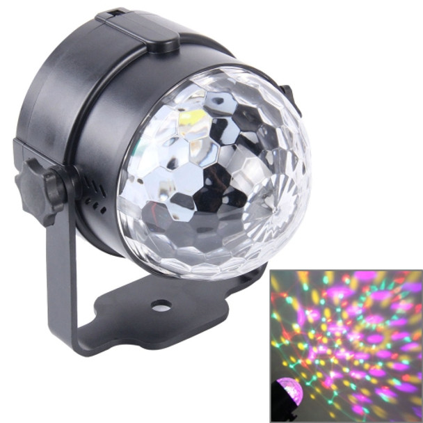 5V 6W Colorful Car Decoration DJ Light Laser Light Atmosphere Light Star Music Light Lamp with 6 RGB LED Lights