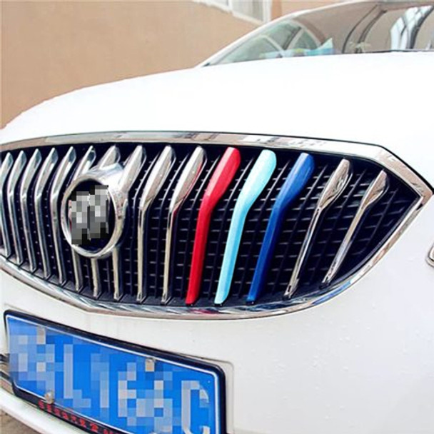 3 PCS Car Front Grille Plastic Decoration Strip Front Grill Grille Inserts Cover Strip Car Styling Accessories for Verano