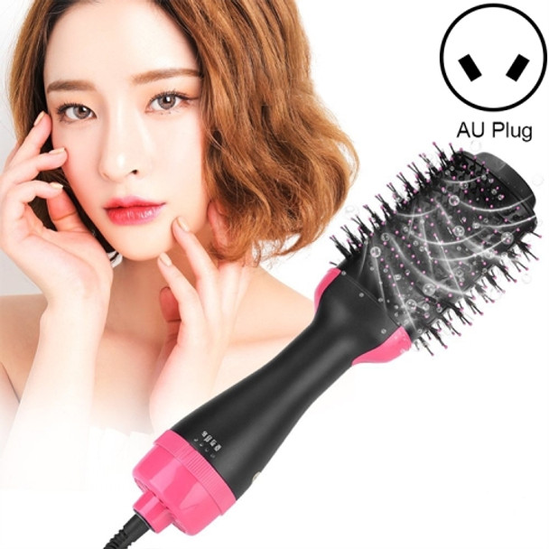 2 in 1 Multi-functional Comb Styling Rotating Hot Hair Dryer Straightener Curler AU Plug
