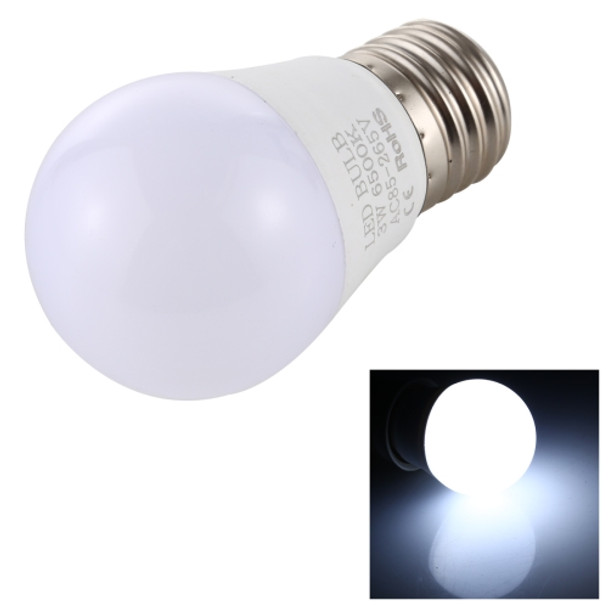 3W 270LM LED Energy-Saving Bulb White Light 6000-6500K AC 85-265V